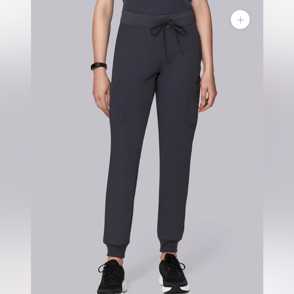 Mandala WOMENS 9 pocket joggers in PEWTER- size SMALL -